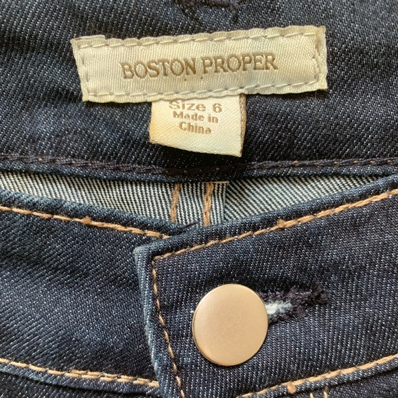 Boston Proper Flare Leg High Waist Jeans - Picture 6 of 12